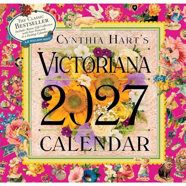 Cynthia Hart's Victoriana Calendar 2027, Wall Calendars, Month To View, Art, Gift
