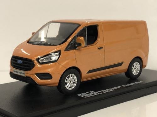 2018 ford transit custom v362 mca sport orange glow 1:43 greenlight 51276