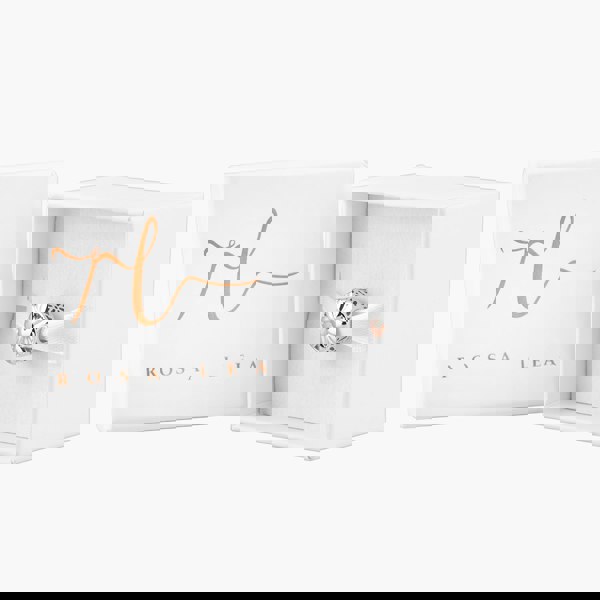 Rosa Lea 2 Square Dangle Charm AM-THB032206