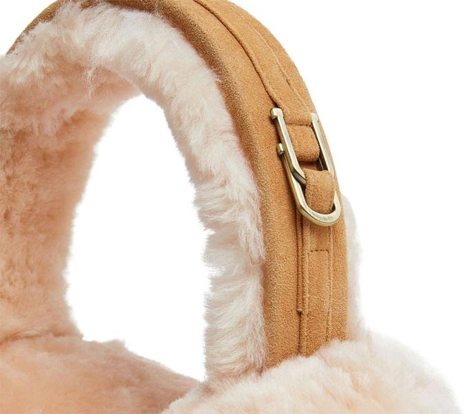 Infinity Leather Womens Sheepskin Shearling Winter Ear Muffs Warm Comfortable