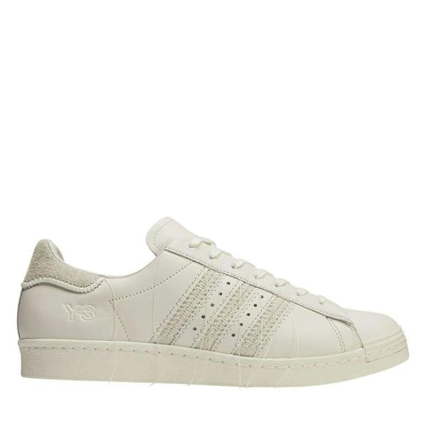 Y-3 Mens Superstar Suede Trainers - Off White - 