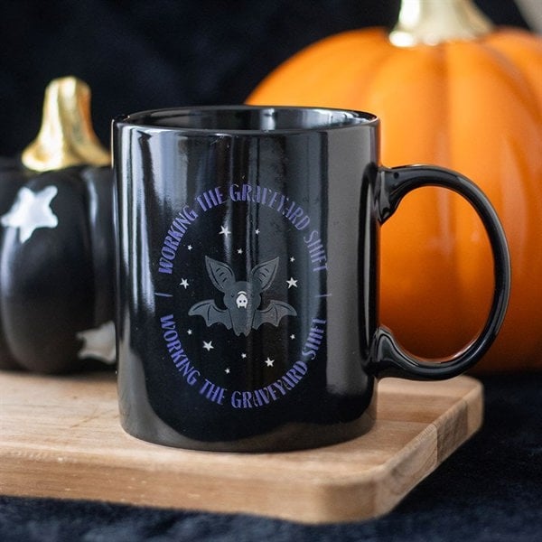 Serano Graveyard Shift Bat Mug