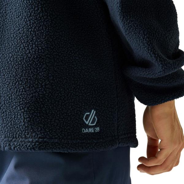 Dare 2B Mens Twin Tip Snap Fleece Top - Navy - 