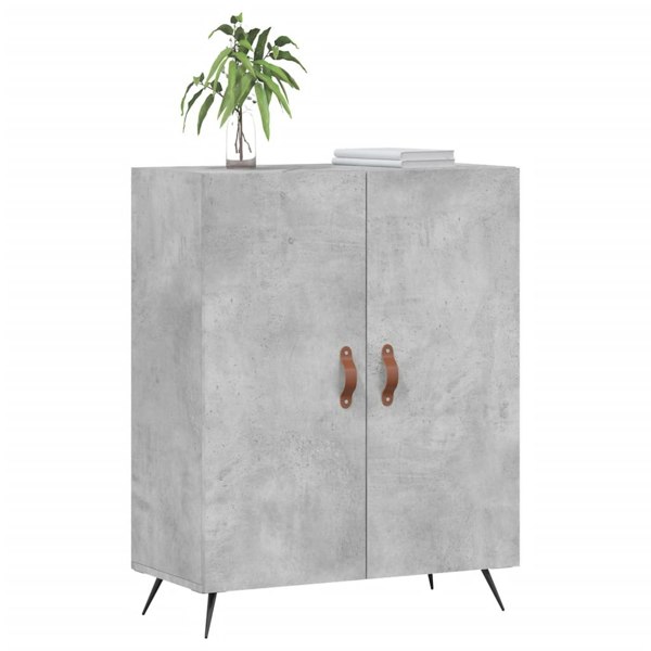 Berkfield Sideboard Concrete Grey 69.5x34x90 cm Engineered Wood