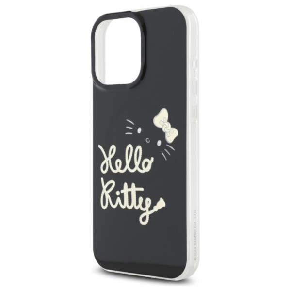 Hello Kitty IML Golden Diva Case with MagSafe for iPhone 16 Pro Max 6.9" Black - HKHMP16XHGDIK