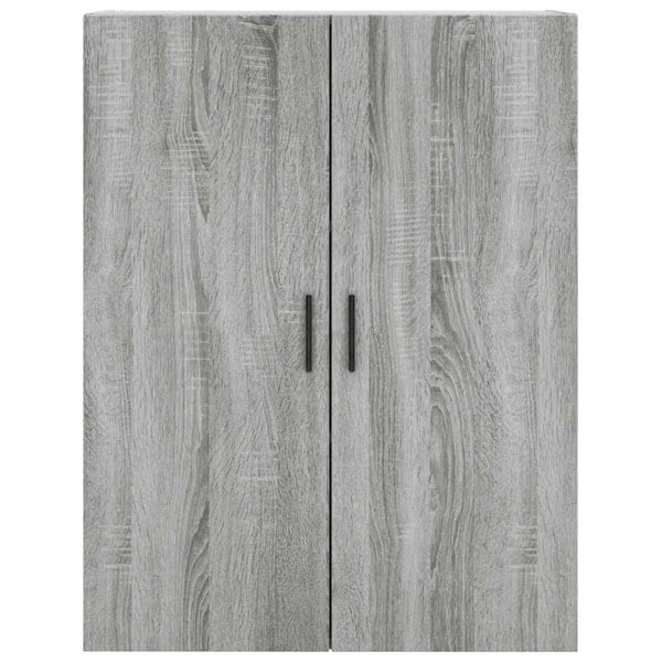 Berkfield Wall Mounted Cabinet Grey Sonoma 69.5x34x90 cm