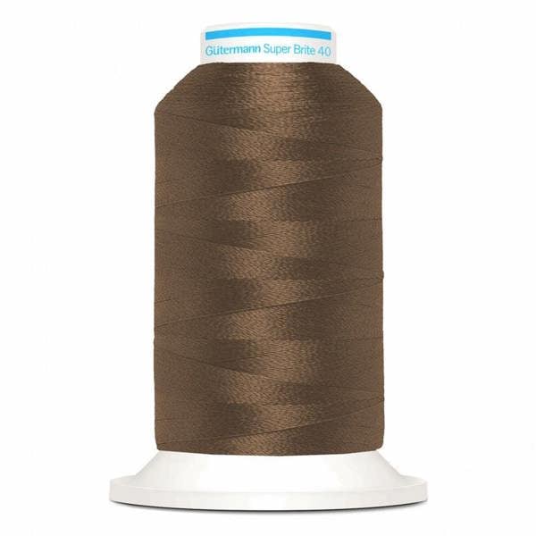 Gutermann Super Brite Polyester 40 Embroidery Thread 1000m Polyester Thread Suitable For Embroidery