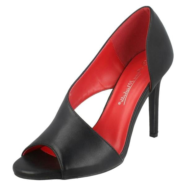 Anne Michelle Ladies Anne Michelle High Heel Mule Sandals