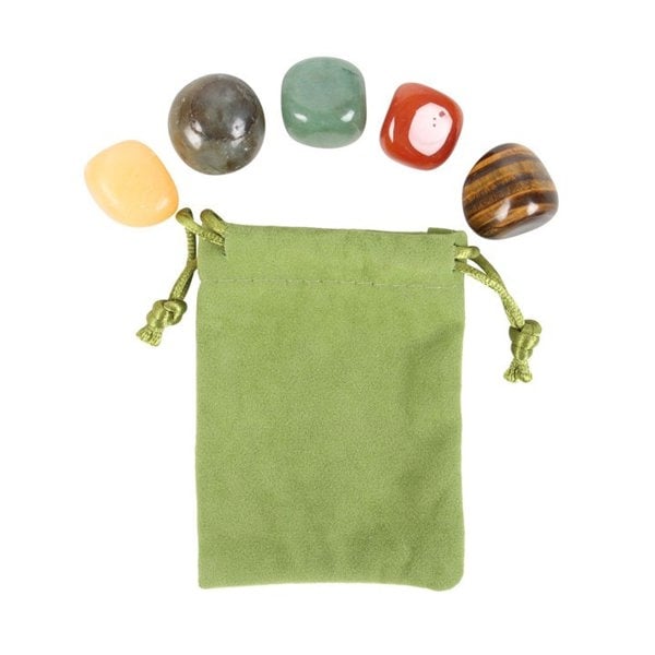 Serano Leo Crystal Tumblestone Set