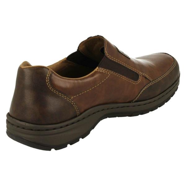 Rieker Mens Rieker Casual Extra Wide Slip On Shoes 03354