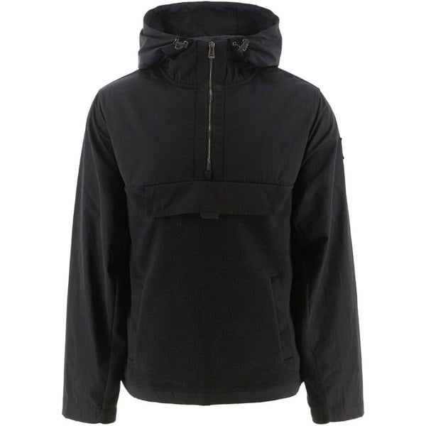 Belstaff Trek Fleece Pull-Over Jacket - Black