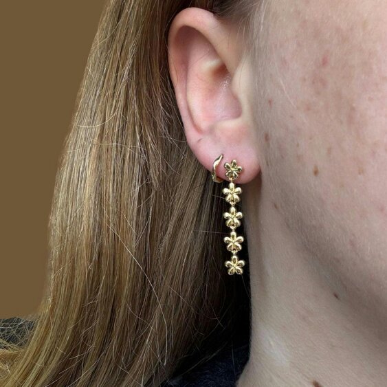 Reeves & Reeves Daisy Chain Drop Earrings