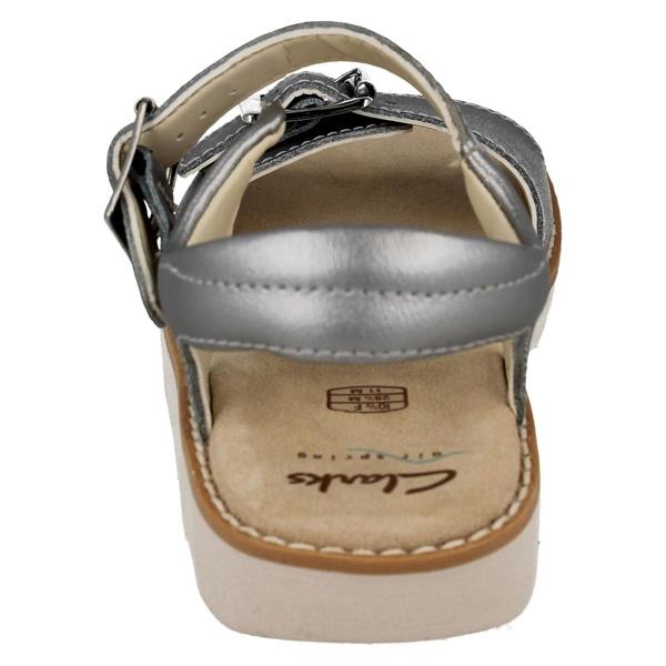 Clarks Girls Clarks Casual Summer Sandals Crown Bloom K