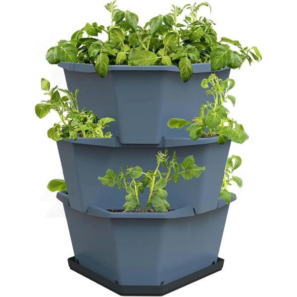 PAUL POTATO potato growing tower - Blue