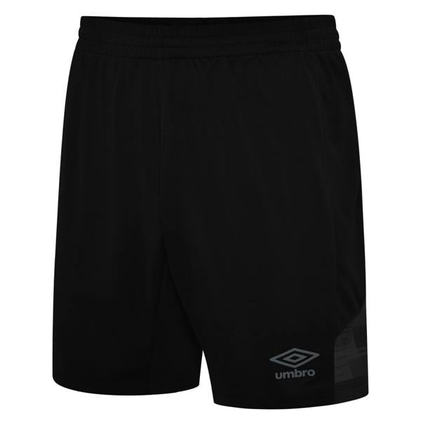 Umbro Childrens/Kids Vier Shorts - Black/Carbon - 