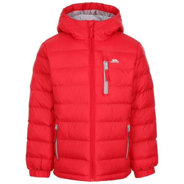 Trespass Childrens/Kids Aksel Padded Jacket - Red