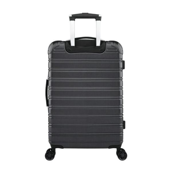 iFLY Suitcase iFLY Fibertech Premium Hard Shell Travel Suitcase Large (Jet Black)