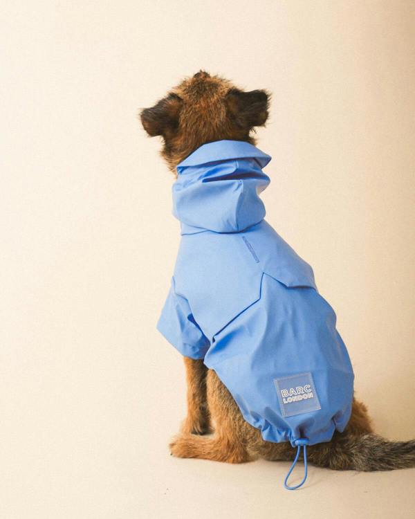 Barc London Blue Dog Raincoat