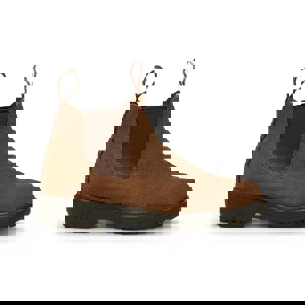 Rossi Endura 303 - Rustic Brown Suede Leather Chelsea Boots