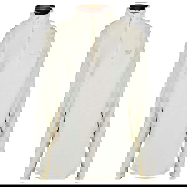 Regatta Great Outdoors Womens/Ladies Sweetheart 1/4 Zip Fleece Top - Polar Bear/Parchment - 