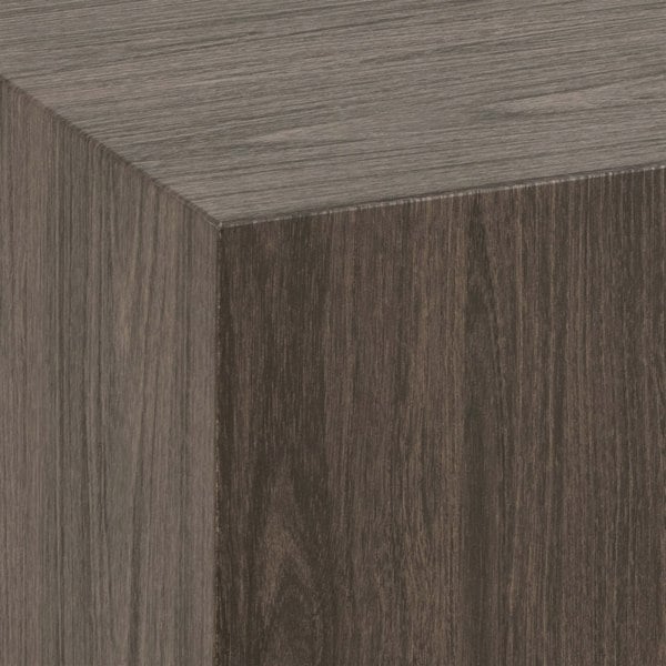 Furniture To Go Dice Square Coffee Table Set in Smoked Ash