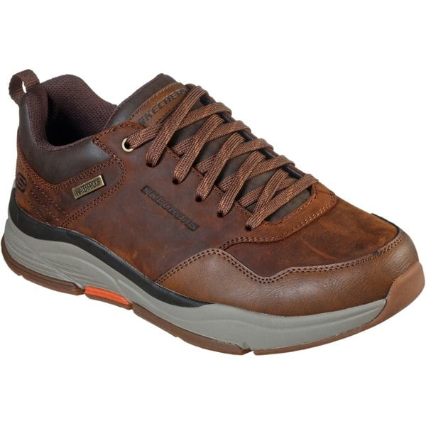 Skechers Benago - Hombre Men's Dark Brown Trainers