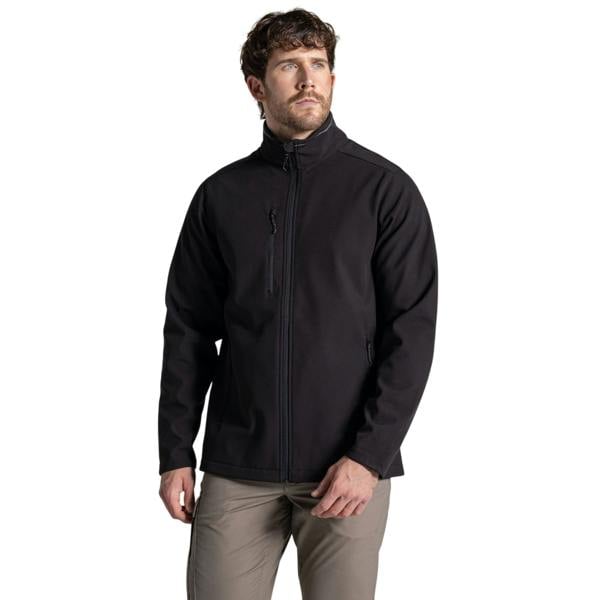 Craghoppers Mens Expert Soft Shell Jacket - Black - 