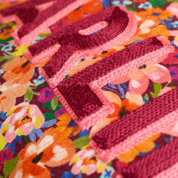 Sophie Robinson Darling Ditsy Reversible Filled Cushion Bright