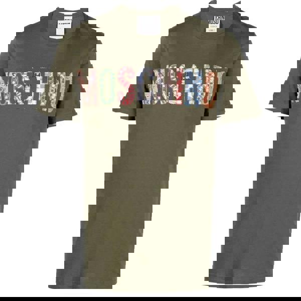 MOSCHINO 222ZRA07329041 1443 GREEN T-SHIRT MALE XS