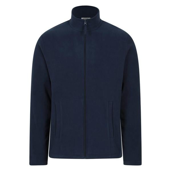 Mountain Warehouse Mens Raso Full Zip Fleece Top - Navy