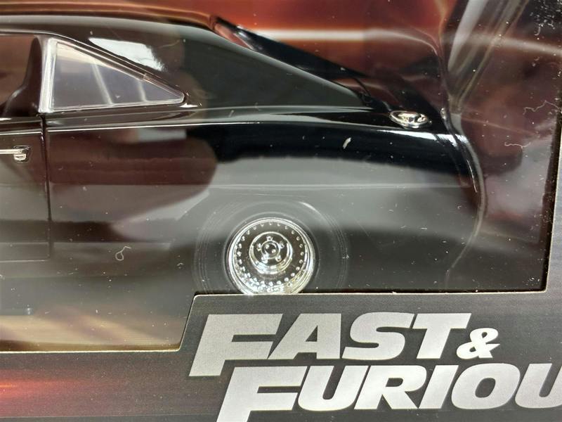 MCSlots Fast and Furious Doms Dodge Charger R/T Black 1:24 Scale Jada 31942 35424