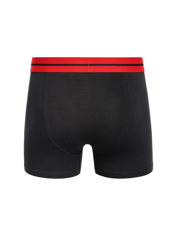 Duck and Cover Stamper 2 Boxer Shorts 3pk Black