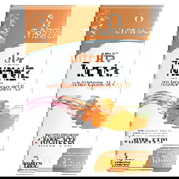 Vitabiotics Ultra Turmeric With Black Pepper & Vitamin D Tablets x 60