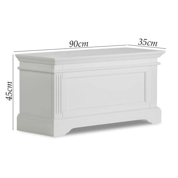 Statement Furniture Gainsborough Blanket Box Bedroom Wooden Storage Otoman