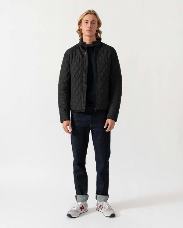 Outfit shot of Belstaff Mens Pembroke Jacket - Black