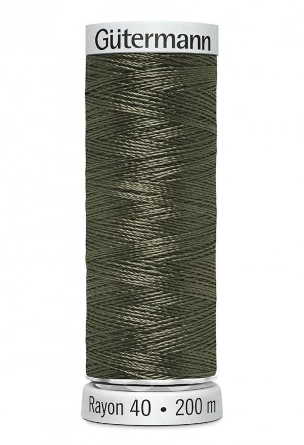 Gutermann No 40 Sulky Rayon Embroidery Thread 200m Rayon Thread Suitable For Embroidery