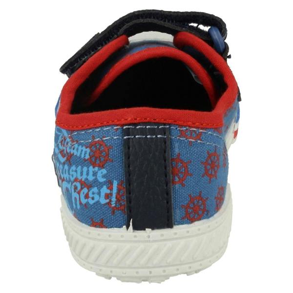 Disney Boys Disney Canvas Shoe Jake Treasure
