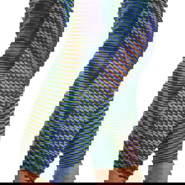 TYR Avictor 2.0 Luminis Open Back Electric Lime multicolored gradient leggings