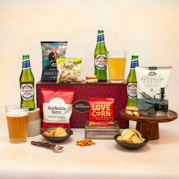 Peroni Lager & Bar Snacks Gift