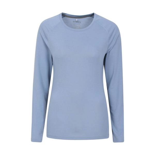 Mountain Warehouse Womens/Ladies Quick Dry Long-Sleeved Top - Petrol - 