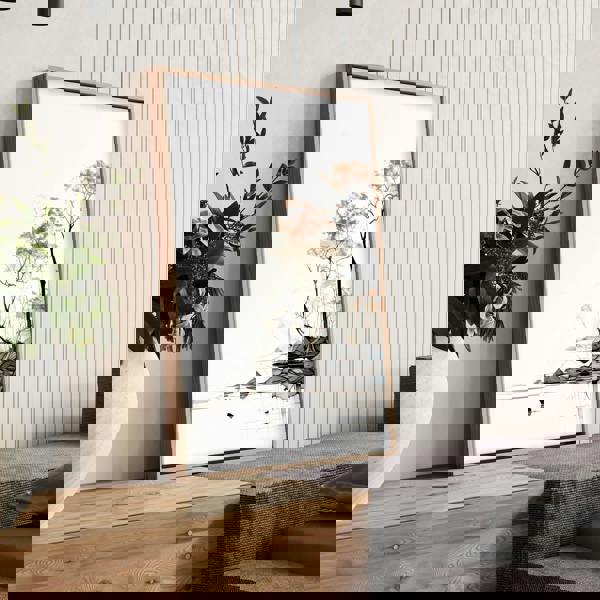 Living Room Wall Decor | Set of 3 Asian Inspired Wall art Prints