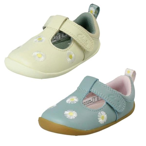 Clarks Girls Clarks Pre-Walking Shoes Roamer Flora T