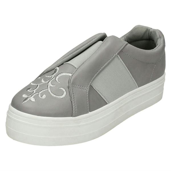 Spot On Ladies Spot On Flatform Creepers