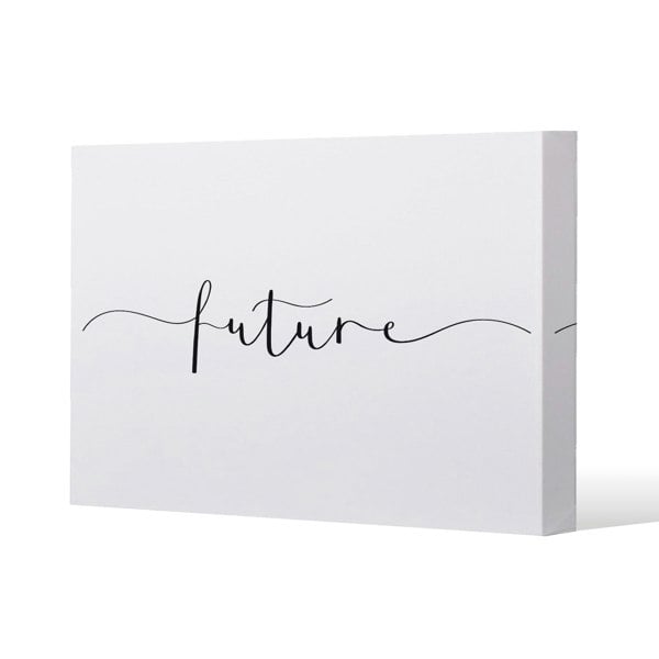 Benjamin Tate Design Text Future (Canvas Print)
