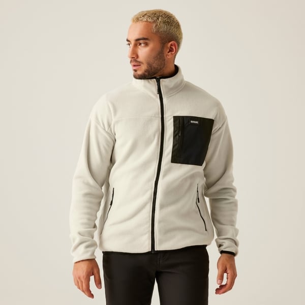 Regatta Mens Frankie Full Zip Fleece Jacket - Moonstruck