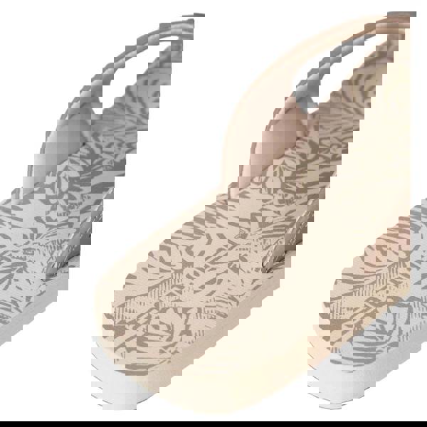 Animal Mens Jekyl Leaves Flip Flops - Beige - 