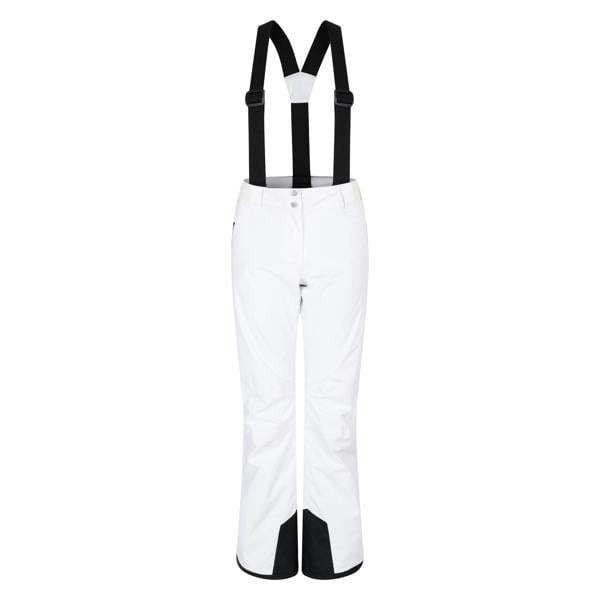 Dare 2B Womens/Ladies Diminish Insulated Ski Trousers - Black/White - 