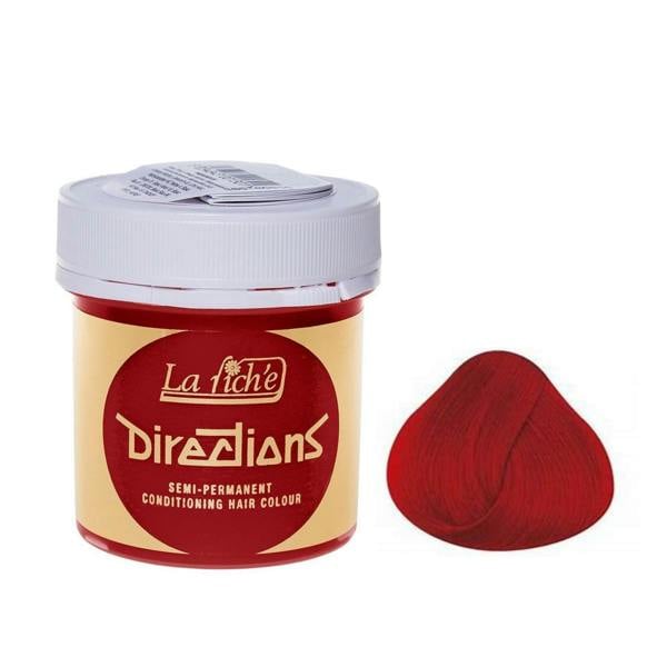 La Riche Directions Semi-Permanent Hair Color 88ml Tubs - Pillarbox Red