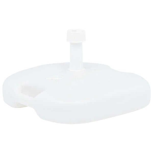 Berkfield Umbrella Base Sand/Water Filled 16 L White Plastic