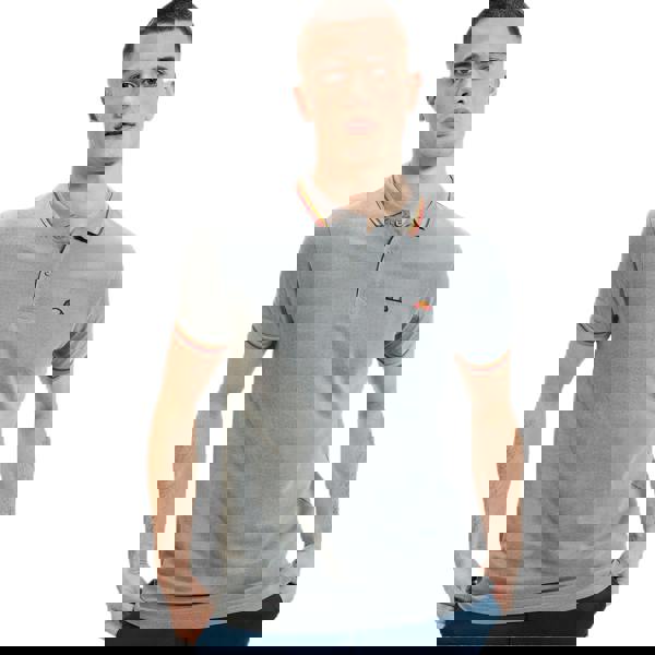 Ellesse Mens Rooks Polo Shirt - Grey - 